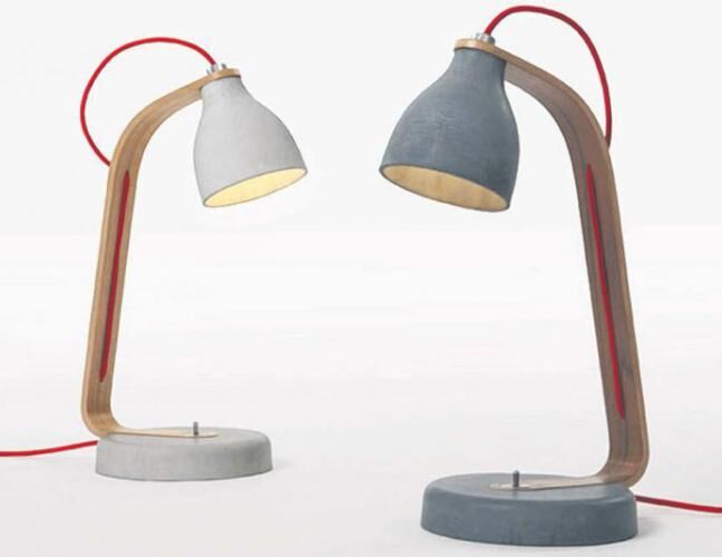 混凝土、Heavy Desk桌燈