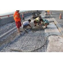 湖北黃岡加油站、服務(wù)區(qū)混凝土微表病害使用快速修補(bǔ)料