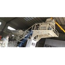 移動(dòng)式攪拌站結(jié)構(gòu)簡(jiǎn)單，便于遷移