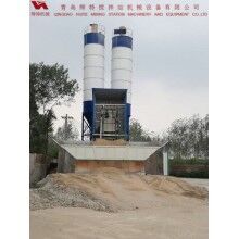 輝特混凝土攪拌站HZS50攪拌性能強(qiáng)，攪拌均勻、迅速，生產(chǎn)效率高