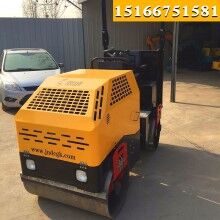 一機在手！1.5噸震動壓土機 回填土壓路機 雙鋼輪座駕式壓路機