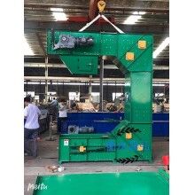 耐高溫1000°Z型提升機(jī)，全封閉，無(wú)揚(yáng)塵，可實(shí)現(xiàn)多點(diǎn)進(jìn)料